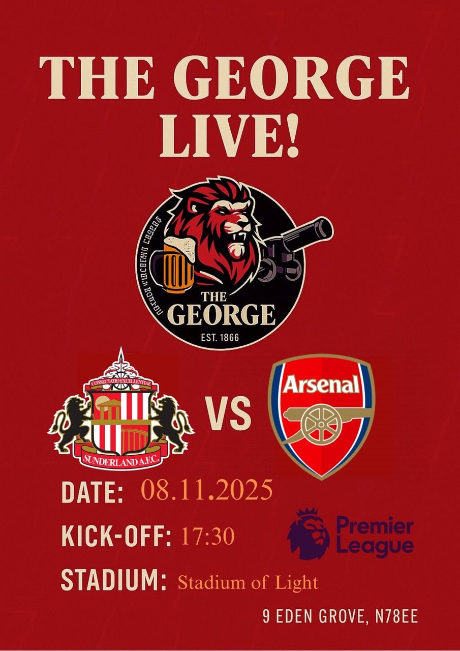 Sunderland v Arsenal Screening